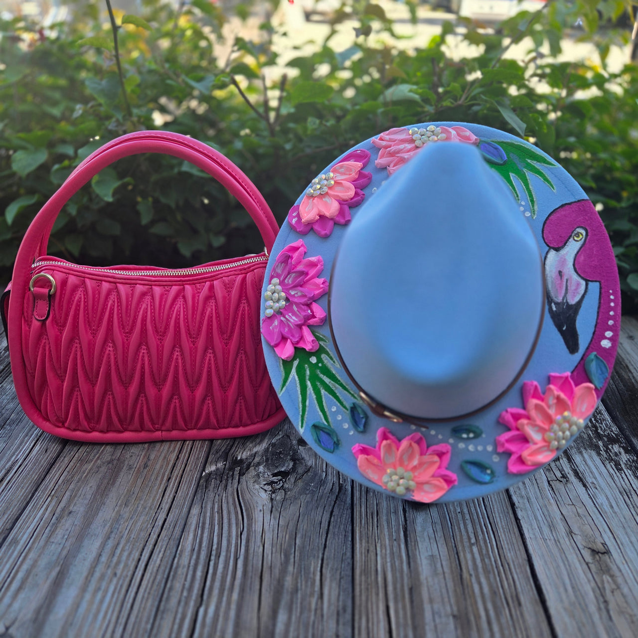 Hats by Fonki Art - Flamingo