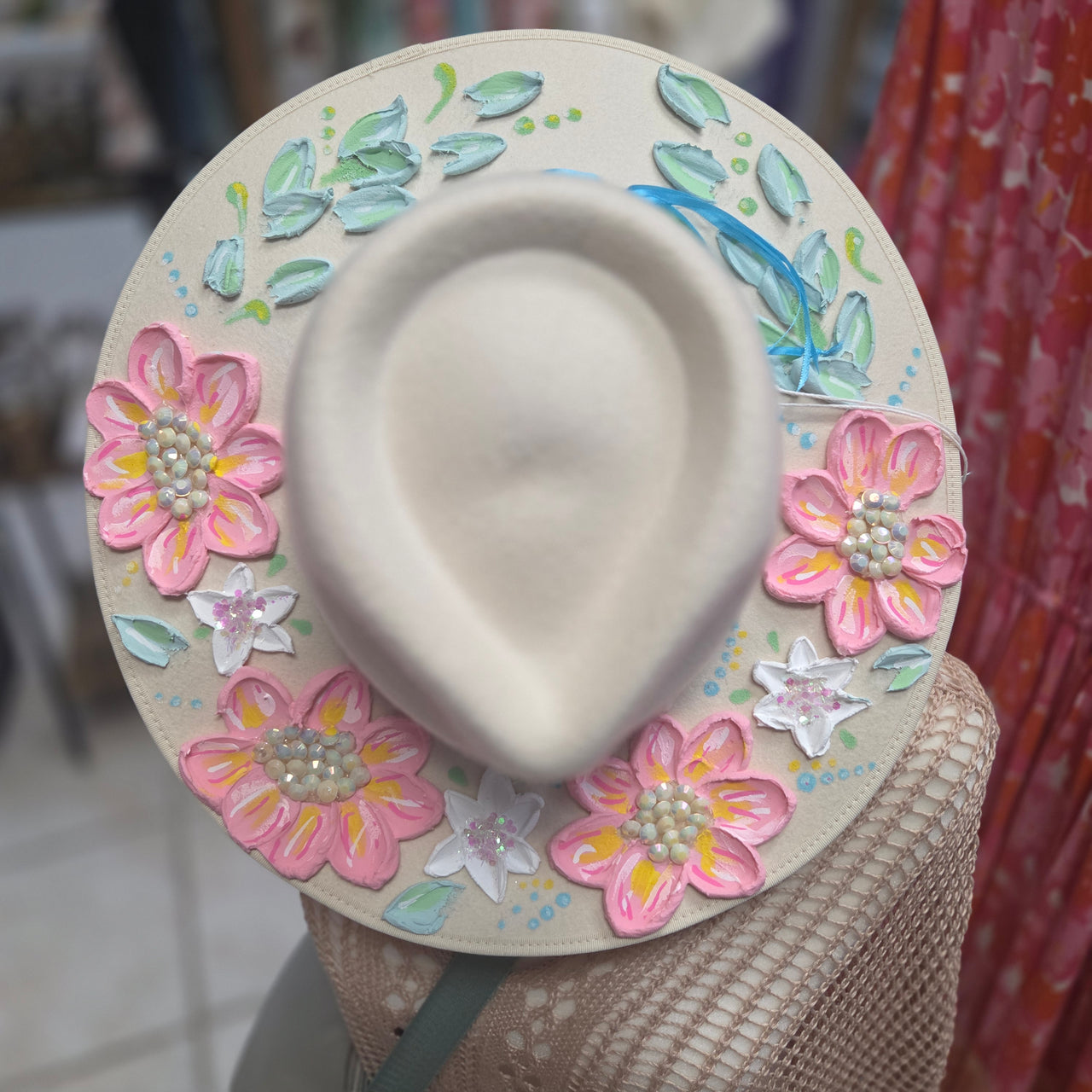 Hats by Fonki Art - Cream