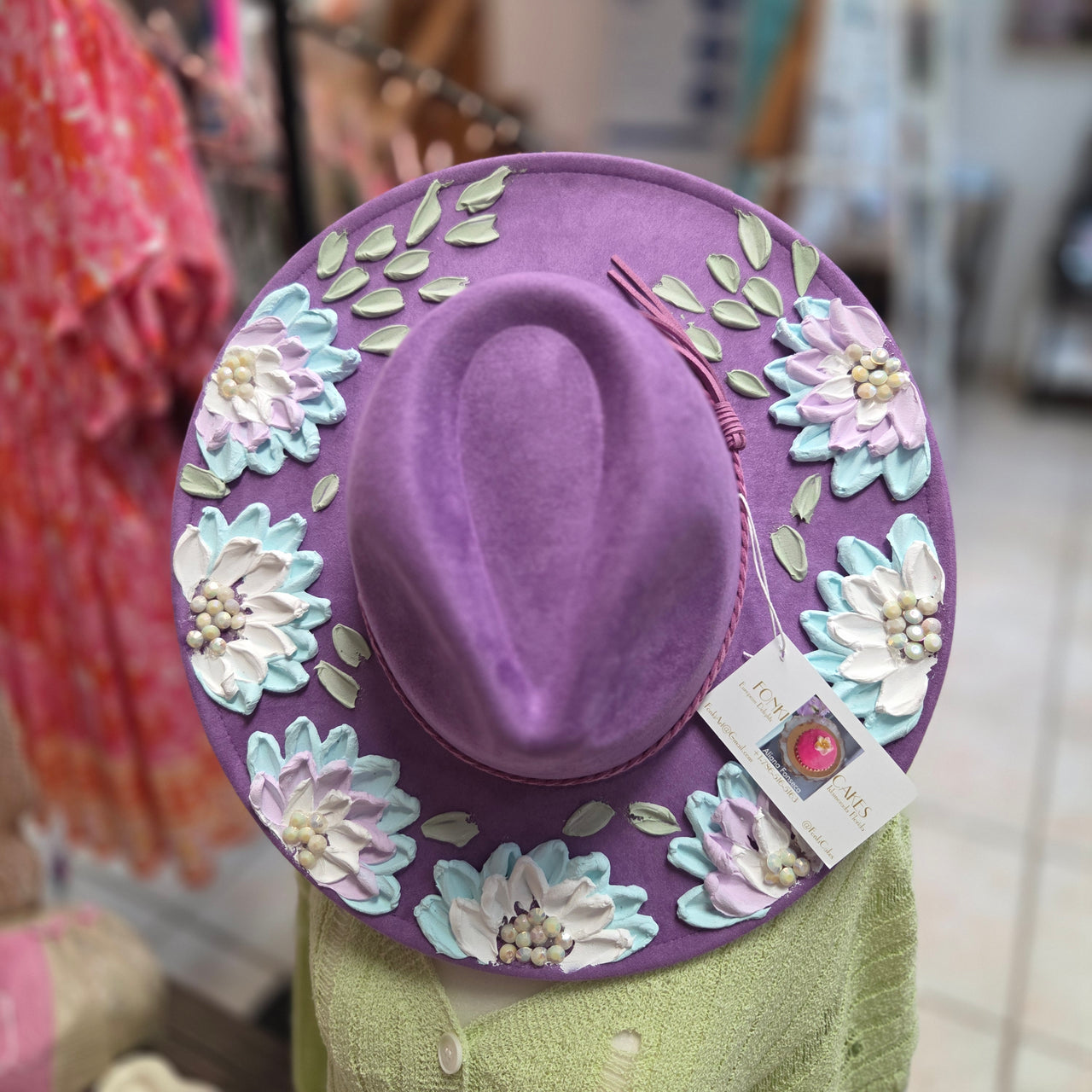 Hats by Fonki Art - Purple