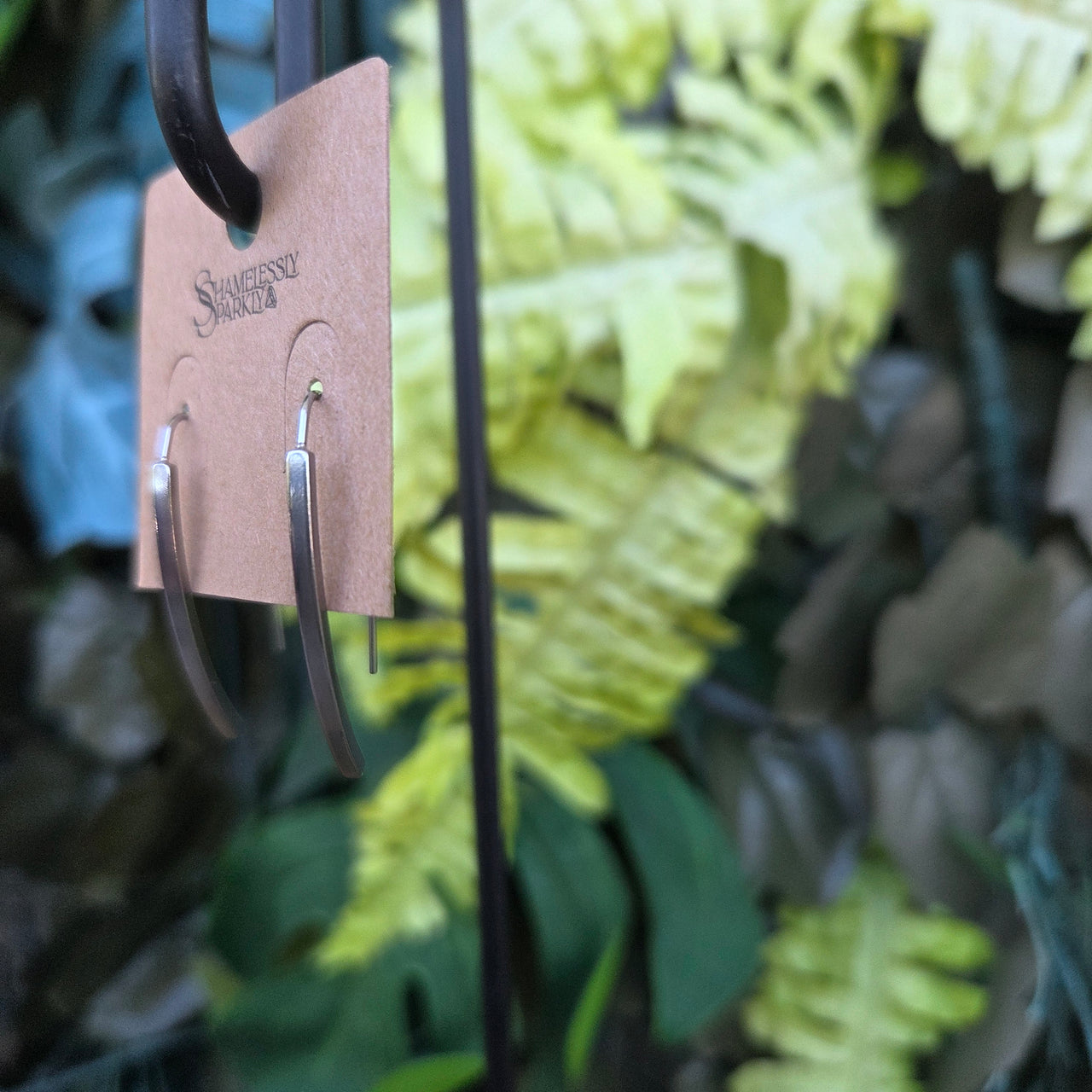 Dainty Silver Loop Earrings