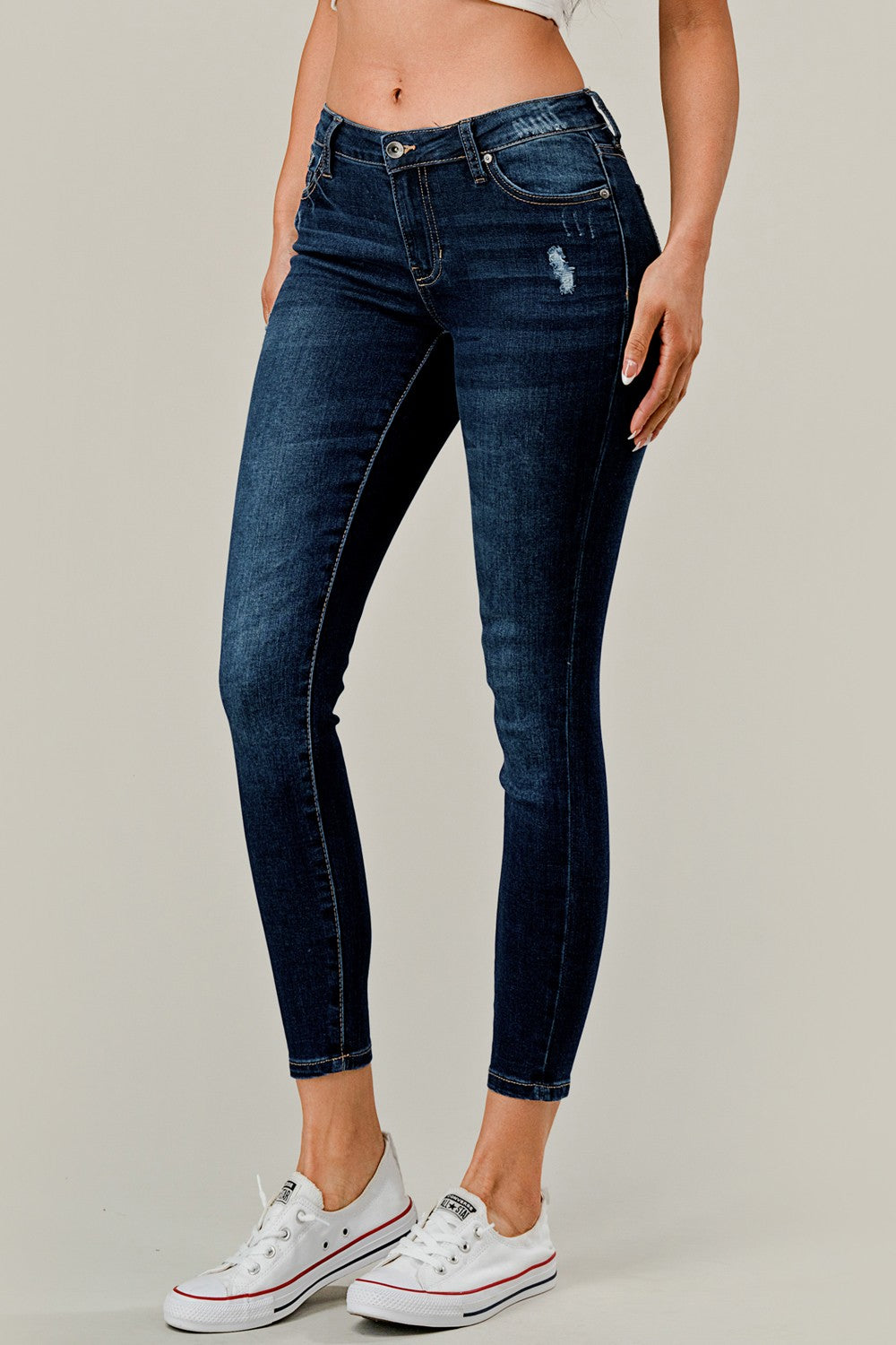 Mid-Rise Skinny Jean