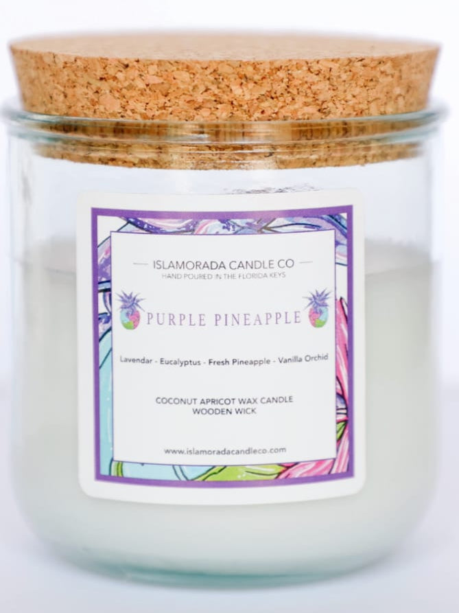 EXCLUSIVE - Purple Pineapple Candle!